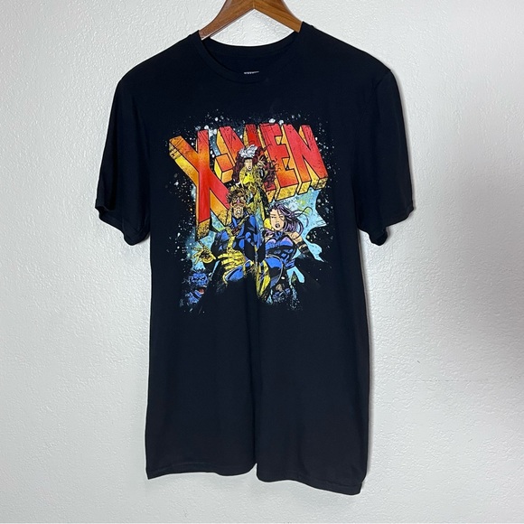 X-Men Short Sleeve Graphic T-shirt Black Size Medium - Picture 1 of 4